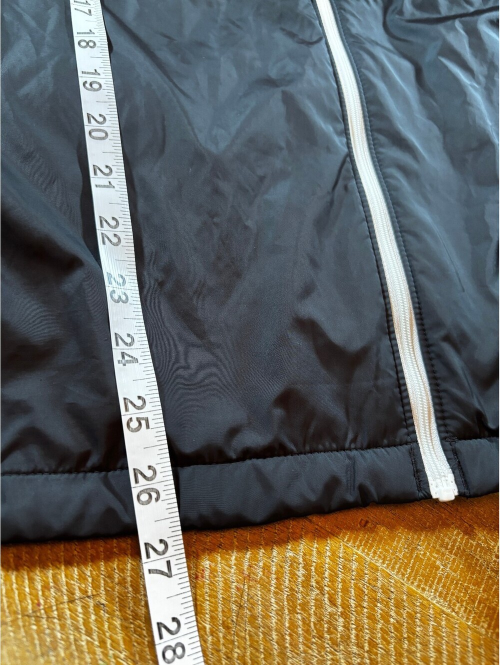 Columbia Center Ridge Women's XL Black Fleece Lined Hooded Windbreaker Jacket - Picture 6 of 7